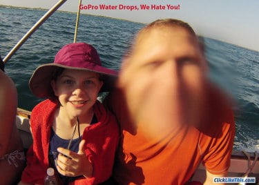 prevent gopro water drops