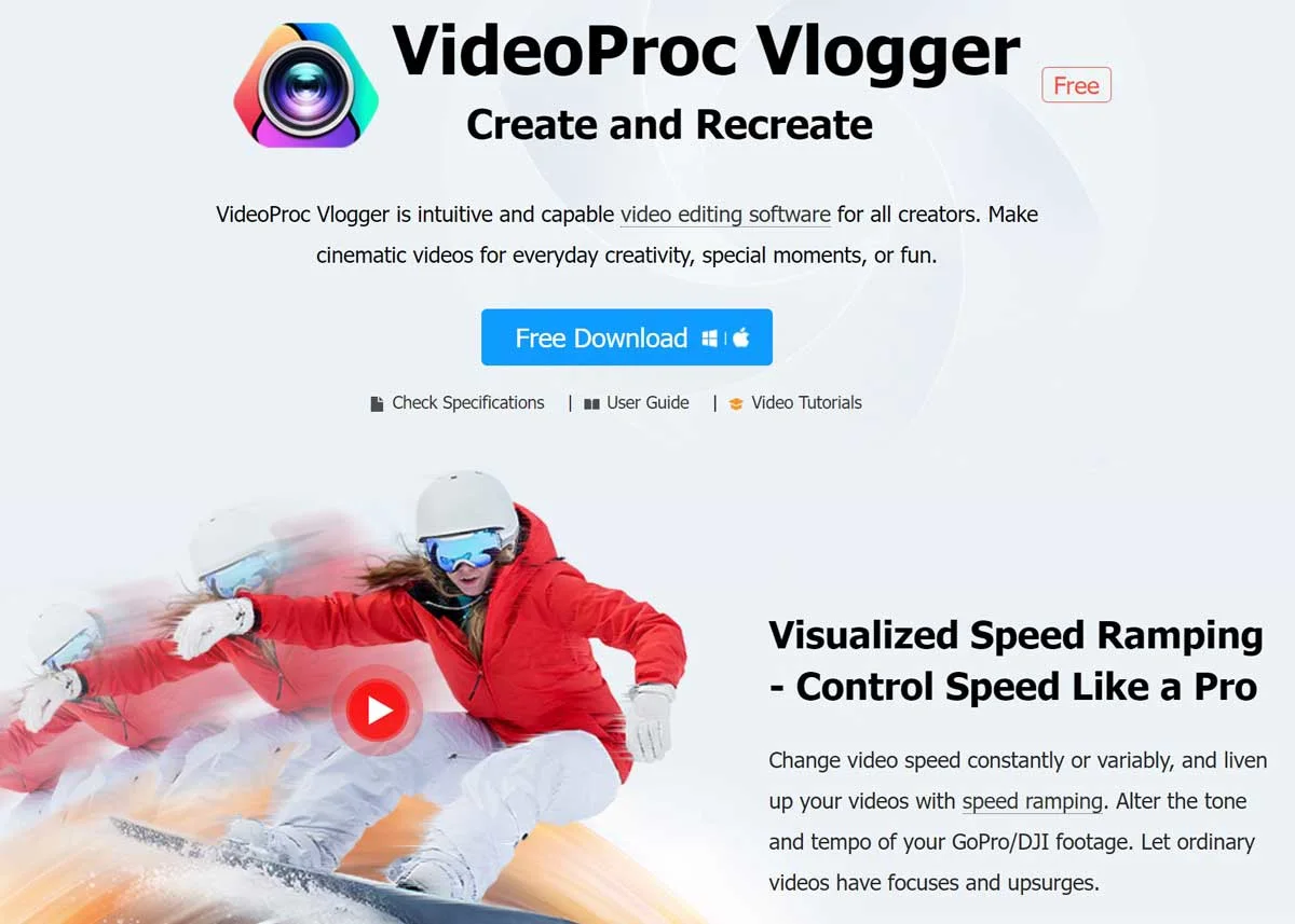 videoproc video editing software