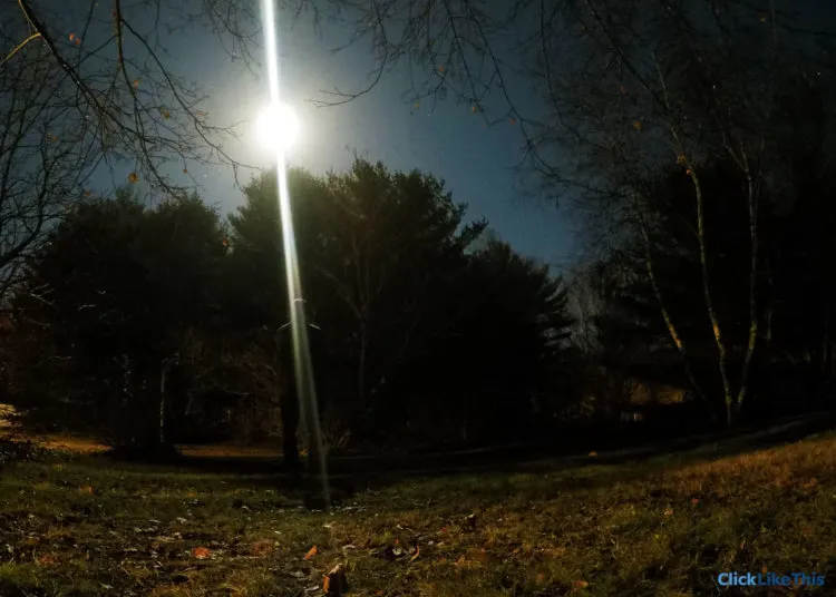 GoPro photography tips shutter speed at 5 seconds