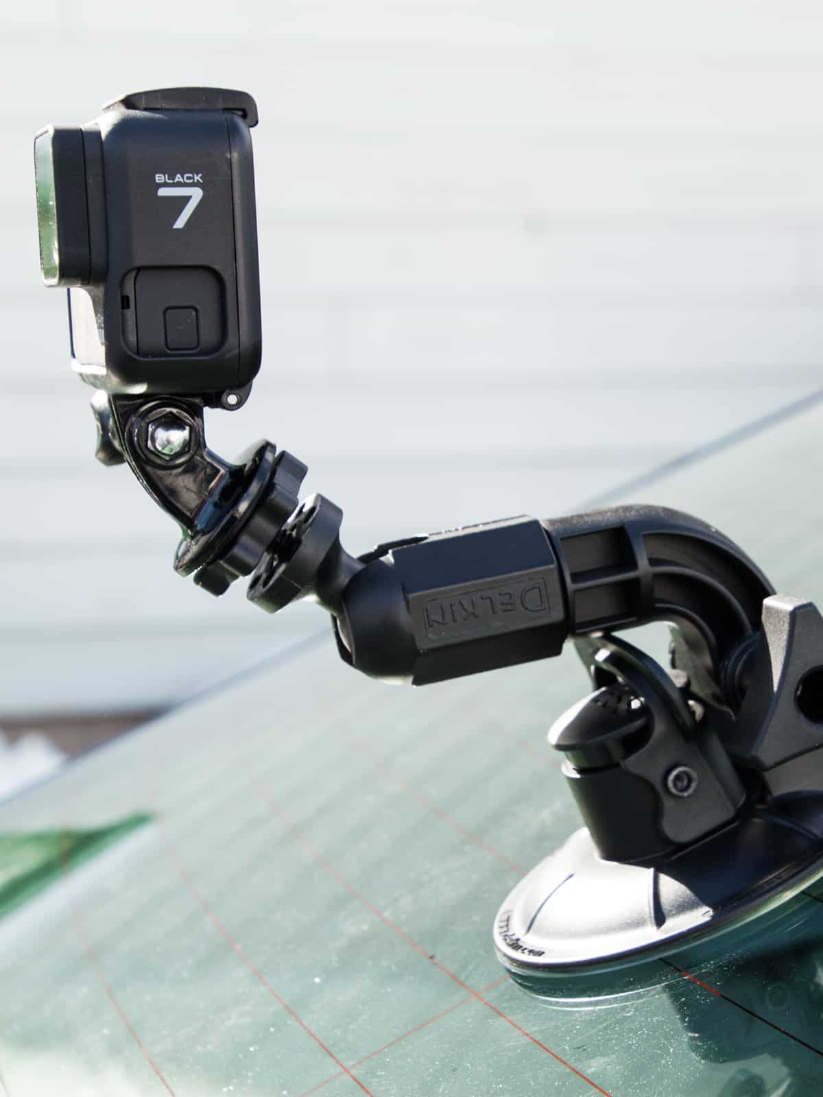 GoPro windshield car mount