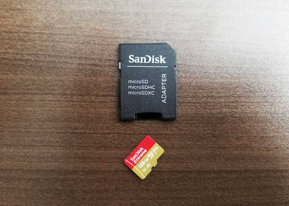 connect camera to computer micro sd card