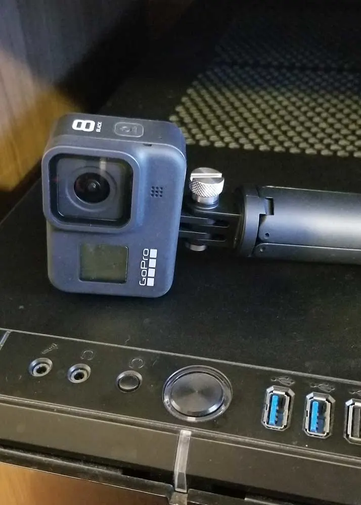 how to connect action camera to computer