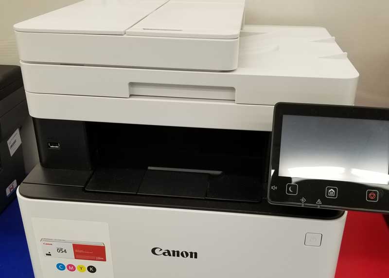 connect canon color laser printer to wifi
