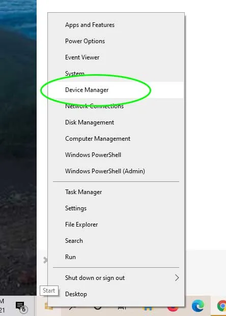 disable webcam mic with device manager