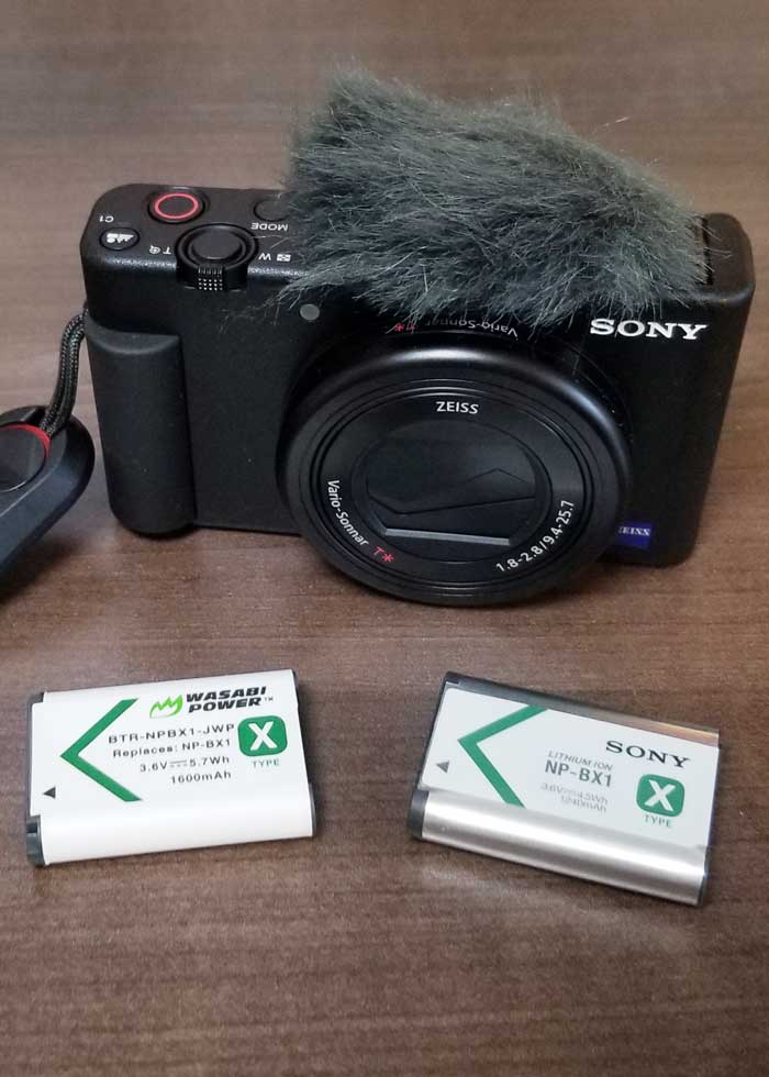 charge sony camera battery