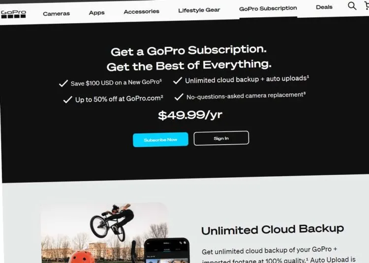 gopro subscription warranty