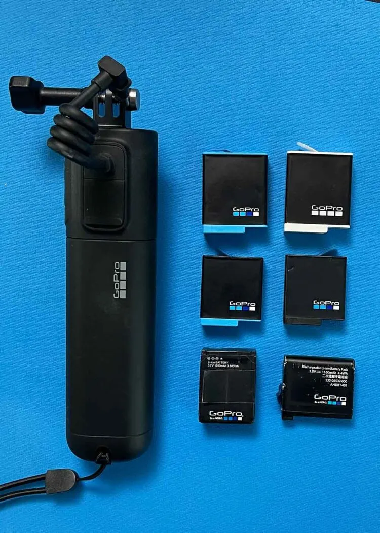 gopro hero batteries compared