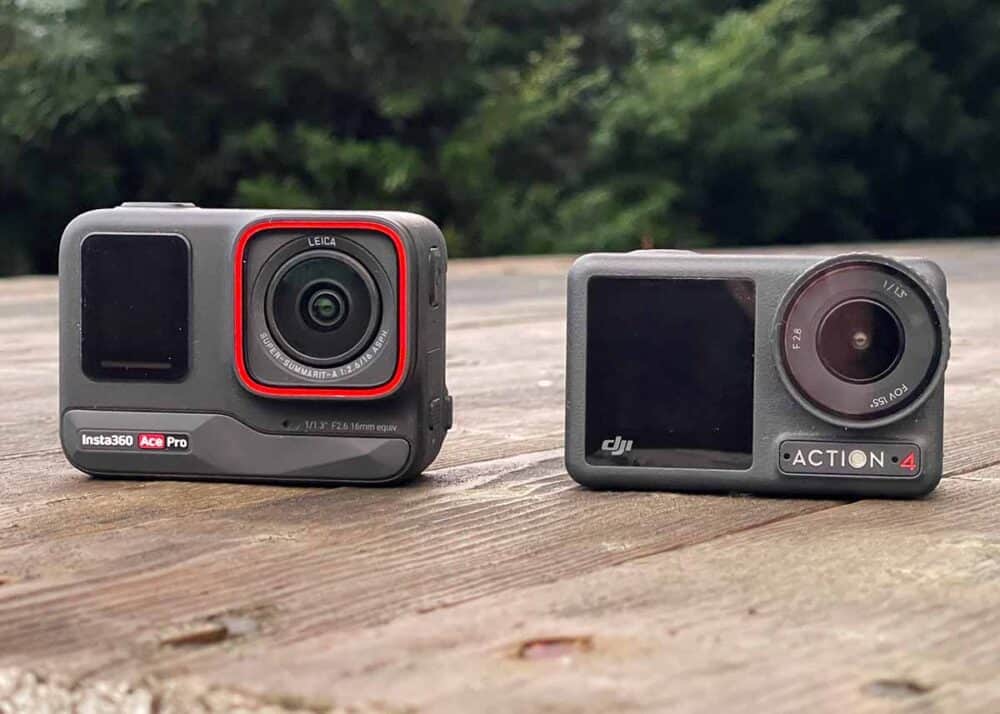 Insta360 Ace Pro vs DJI Action 4 reviewed